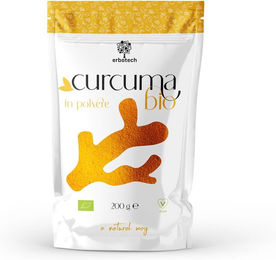 ERBOTECH Bio Kurkuma Kapseln vegan ohne Zusatzstoffe 1000 mg – Bild 1 von 1