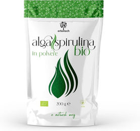 ERBOTECH Bio Spirulina Pulver vegan ohne Zusatzstoffe 1000 g – Bild 1 von 1