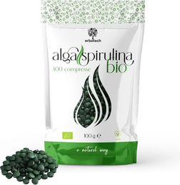 ERBOTECH Bio Spirulina Tabletten vegan ohne Zusatzstoffe – Bild 1 von 1
