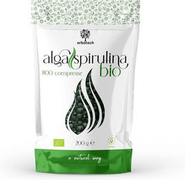 ERBOTECH Bio Spirulina Tabletten vegan und ohne Zusatzstoffe – Bild 1 von 1