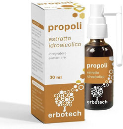 Erbotech Propolis Starker hydroalkoholischer Extrakt Spray vegetarisch ohne Zusatzstoffe – Bild 1 von 1