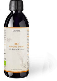 Erdling Bio-Kurkuma-Extrakt mit Gingerol und Piperin flüssig ohne Zusatzstoffe – Bild 1 von 1