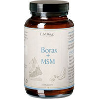 Produktbild von Erdling Borax Optimsm+ Natriumtetraborat Kapseln mit Bor vegan 120 Stück
