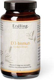 Erdling D3 Immun Lutschtabletten mit Vitamin D3, B2, B12, Zink, Aloe Vera und Zistrose, 50 Stück, zuckerfrei und vegetarisch – Bild 1 von 2
