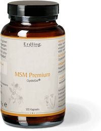 Erdling MSM Premium mit OptiMSM organischer Schwefel Kapseln vegan ohne Zusatzstoffe 120 Stück – Bild 1 von 4