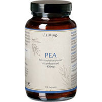 Produktbild von Erdling PEA Palmitoylethanolamid 400 mg Kapseln vegan ohne Zusatzstoffe 120 Stück