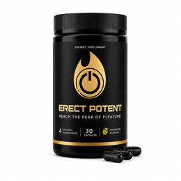 Erect Potent von GLOBAL D LTD zur Unterstützung der männlichen Vitalität und Leistungsfähigkeit 30 Kapseln – Bild 1 von 1