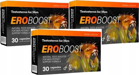 Eroboost 3X Kapseln mit Maca, Taurin, Selen, Zink, Ginseng, Muskatblüte und Ginkgo Biloba – Bild 1 von 1
