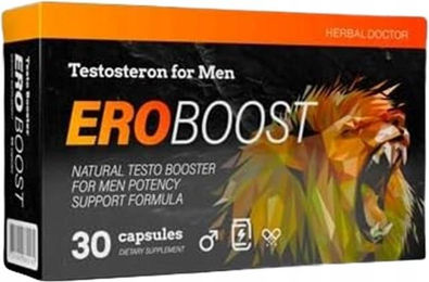 Eroboost Ero Maca Kapseln mit Taurin, Selen, Zink, Ginseng, Muskatblüte und Ginkgo Biloba – Bild 1 von 1