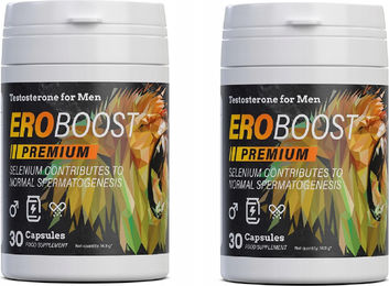 Eroboost Premium Kapseln mit Maca, Taurin, Zink, Ginseng und Muskatblüte 2x 30 Stück – Bild 1 von 1