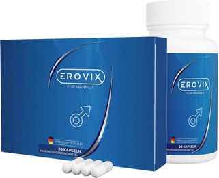 Erovix Kapseln für Männer mit Maca, L-Arginin, Citrullin und Zink – Bild 1 von 4