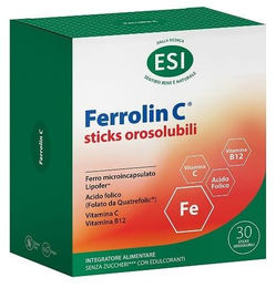 ESI FERROLIN C 30 Sticks Orosol löslich in Wasser 30 Stück – Bild 1 von 2