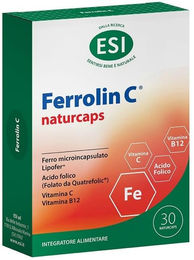 ESI Ferrolin C Kapseln vegan für Schwangere und Stillende 30 Stück – Bild 1 von 3