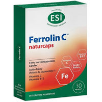 Produktbild von ESI Ferrolin C Kapseln vegan für Schwangere und Stillende 30 Stück
