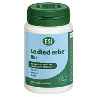 Produktbild von ESI Le Dieci Erbe Flor Kräuter-Ballaststoff-Komplex Vegan 60 Kapseln