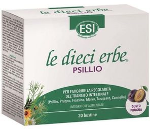 ESI Le Dieci Erbe Psillio Flohsamenschalen Sticks 20 Beutel à 5,6 g – Bild 1 von 1
