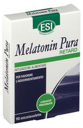 ESI Melatonin Pura Retard Mikrotabletten vegan zuckerfrei glutenfrei laktosefrei 90 Stück – Bild 1 von 2