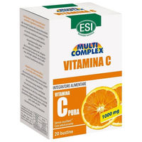 Produktbild von ESI Multicomplex Vitamin C Ascorbinsäure Sticks 20 Beutel à 2 Gramm