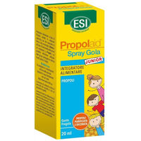 Produktbild von ESI Propolaid Spray Kehle Junior mit Propolis Erdbeergeschmack vegetarisch glutenfrei alkoholfrei 20 ml