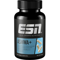 Produktbild von ESN Ashwa+ Ashwagandha Kapseln ohne Zusatzstoffe