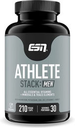 ESN Athlete Stack MEN Kapseln für Männer vegan ohne Zusatzstoffe – Bild 1 von 2