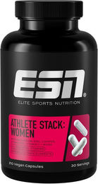 ESN Athlete Stack Women Vegan Kapseln für Frauen und Sportlerinnen – Bild 1 von 4