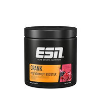 Produktbild von ESN Crank Pre-Workout Booster Beeren-Mix Pulver vegan 380 g