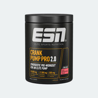 Produktbild von ESN Crank Pump Pro 2.0 Pre-Workout Booster Sour Watermelon Pulver 450 g
