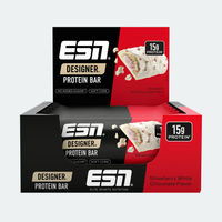 Produktbild von ESN Designer Bar Proteinriegel Strawberry White Chocolate zuckerfrei
