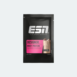 ESN Designer Whey Protein Cookies & Cream zuckerfrei Pulver 30g Probe – Bild 1 von 1