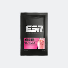 ESN Designer Whey Protein Strawberry Cream zuckerfrei Pulver 30 g – Bild 1 von 1