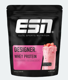 ESN Designer Whey Pulver Erdbeere 420 g zuckerfrei – Bild 1 von 1