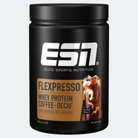 Produktbild von ESN Flexpresso Protein Kaffee Decaf zuckerfrei 908g Dose