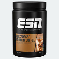 Produktbild von ESN Flexpresso Protein Kaffee Hazelnut Macchiato Pulver 908g zuckerfrei