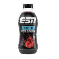 Produktbild von ESN Isoclear RTD Whey Isolat Drink Fresh Cherry 8x500ml laktosefrei zuckerfrei glutenfrei