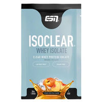 Produktbild von ESN Isoclear Whey Isolat Pulver Green Apple 10 x 30g laktosefrei zuckerfrei fettfrei