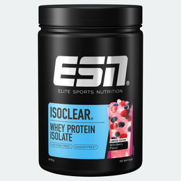 ESN Isoclear Whey Protein Isolat Beeren-Mix Pulver 908g zuckerfrei fettfrei laktosefrei – Bild 1 von 1