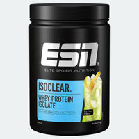 Produktbild von ESN Isoclear Whey Protein Isolat Icy Pear 908g Zuckerfrei Fettfrei Laktosefrei Proteinpulver