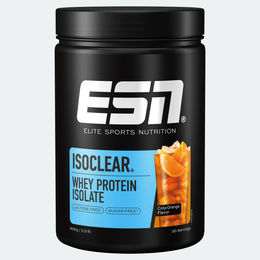 ESN Isoclear Whey Protein Isolat Orange Pulver 908g zuckerfrei fettfrei laktosefrei – Bild 1 von 1