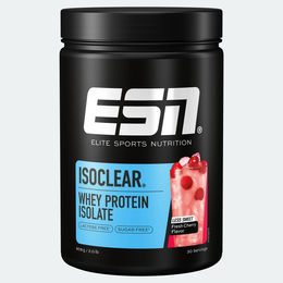 ESN Isoclear Whey Protein Isolat Pulver Fresh Cherry 908g zuckerfrei fettfrei laktosefrei – Bild 1 von 1