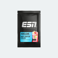 Produktbild von ESN Isoclear Whey Protein Isolat Strawberry Lime 30g Pulver zuckerfrei fettfrei laktosefrei