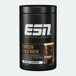ESN Protein Cold Brew Dark Roast Isolat Pulver zuckerfrei fettfrei laktosefrei 360 g – Bild 1 von 1