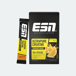 ESN Ultrapure Kreatin Monohydrat Sticks Fizzy Orange 30 Stück – Bild 1 von 1