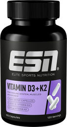 ESN Vitamin D3+K2 Kapseln mit 5600 IE hochdosiert 120 Kapseln – Bild 1 von 4