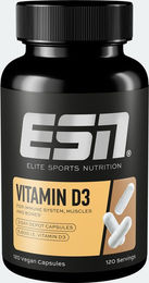 ESN Vitamin D3 Kapseln mit 5600 IE für Erwachsene 120 Stück – Bild 1 von 4