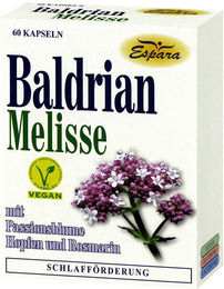 Espara Baldrian-Melisse Kombipräparat Kapseln vegan glutenfrei laktosefrei 60 Stück – Bild 1 von 1