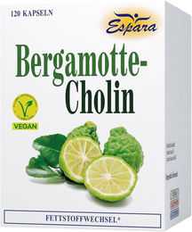 Espara Bergamotte-Cholin Kapseln vegan glutenfrei laktosefrei 60 Stück – Bild 1 von 1