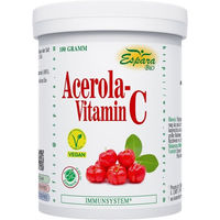 Produktbild von Espara Bio Acerola Vitamin C Pulver mit natürlichem Hagebutten-Extrakt