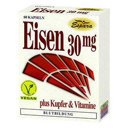 Espara Eisen Kapseln 60 Stück – Bild 1 von 1