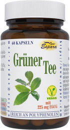 Espara GmbH Grüner Tee Kapseln vegan glutenfrei laktosefrei 60 Stück – Bild 1 von 2